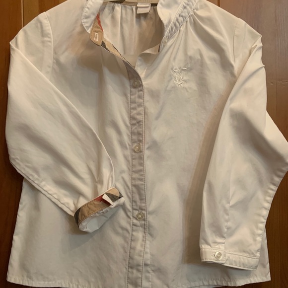Burberry Button Down White Shirt! - Picture 4 of 5